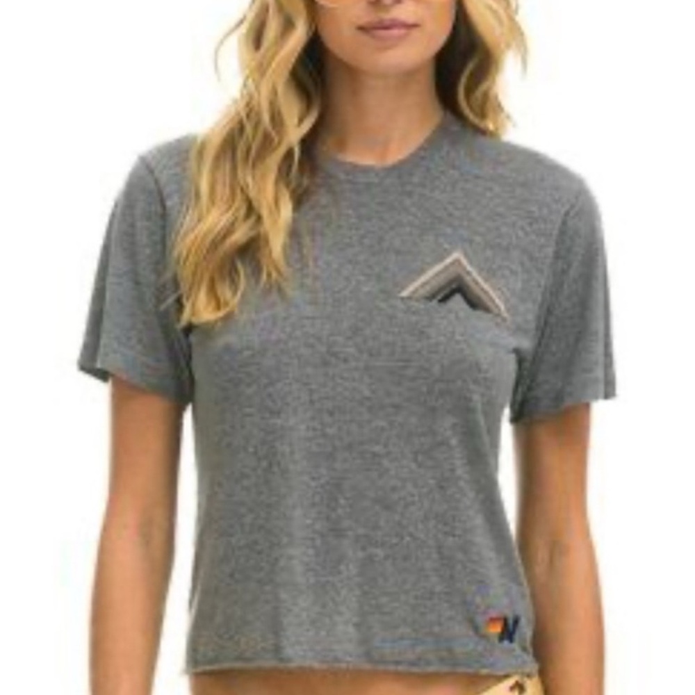 Mountain Stitch Boyfriend Tee